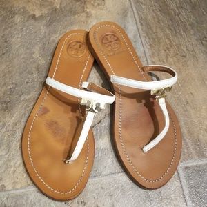 Tory Burch Bloom Logo Sandals
